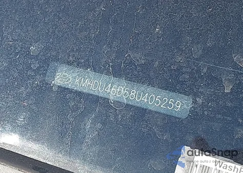 2008 Hyundai Elantra Gls/Se/Limited z USA, uszkodzony, nr VIN KMHDU46D58U405259